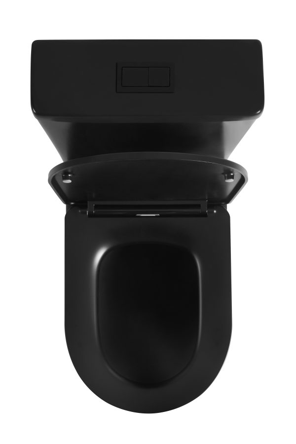 Roma Rimless Toilet Suite Dual Flush 655*385*870mm V022R/V022R-MB - Image 8