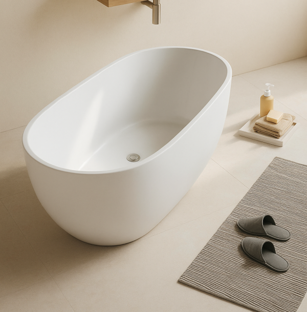 Ovy Acrylic Freestanding Bathtub 1400/1500/1700 OVY1400/1500/1700-NF/OF