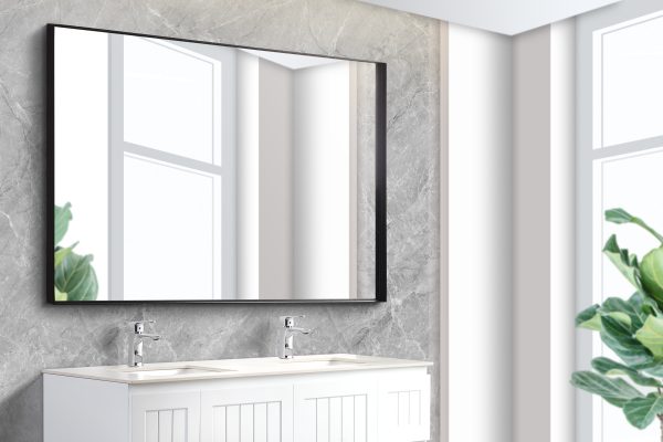 Vetra Aluminum Framed Mirror 5mm Copper Free with Safety Film 450/600/750/900/1200 VSFM4560/6075/7575/9075/1290-MB - Image 3