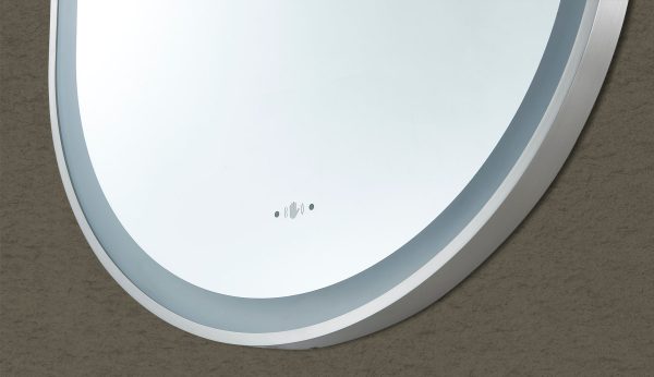 Lirra Iron Framed LED Mirror Electroplated 450/600mm LOFM4590/LOFM60100-MB/BG/BN/GM - Image 9