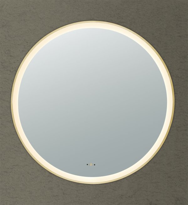 Lirra Iron Framed LED Mirror – Front & Backlit Smart touch free controls 600/800/900 LRFM600/LRFM800/LRFM900 - Image 5