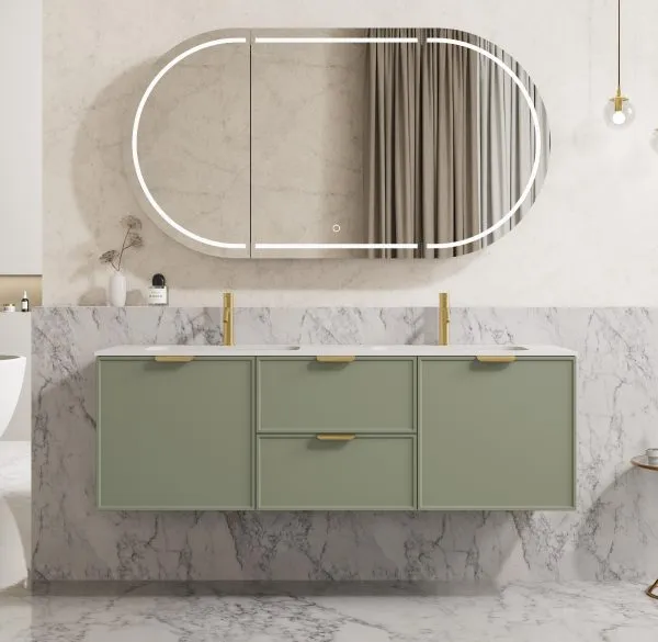 Miami Wall-Hung PVC Vanity CM1221W - Image 5