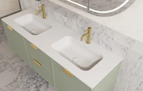 Miami Wall-Hung PVC Vanity CM1221W - Image 6