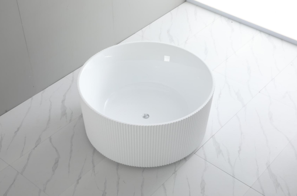 CETO Como round Groove bathtub 1280*1280*595mm COGV1280GW/MW-NF/OF - Image 3