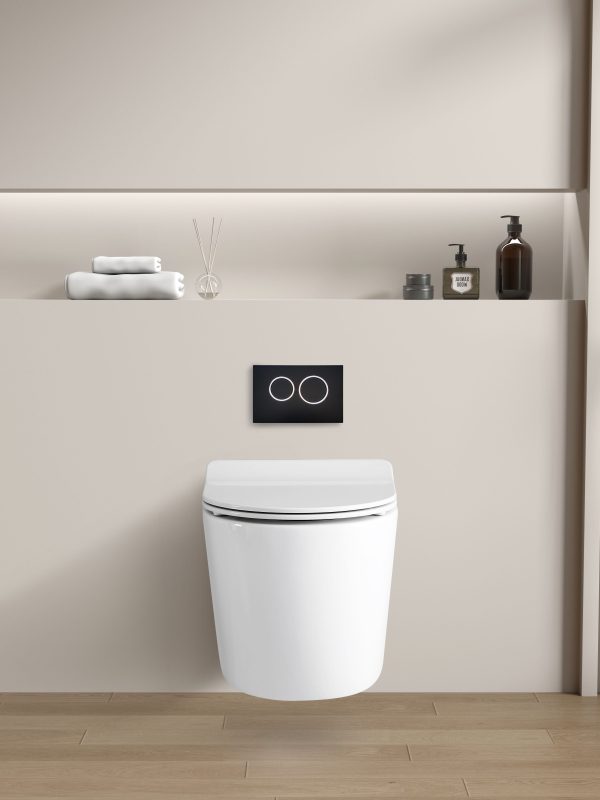 Veda Geberita In Wall Toilet Suite (Sigma 8-F+KDK305R) - Image 2