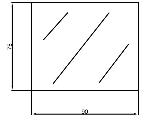 SHAKA Pencil Edge Mirrors 450-1500mm - Image 9