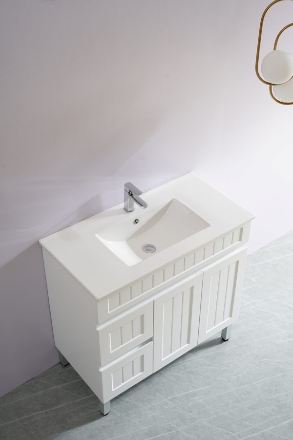 Acacia Free-Standing PVC Vanity AC94LL/AC94RL-MW/MB - Image 3
