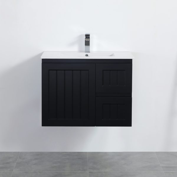 Acacia Wall-Hung PVC Vanity AC74LW/AC74RW-MW/MB