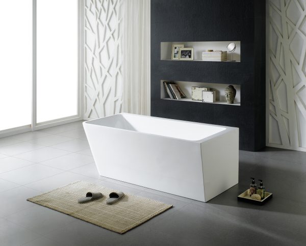 Avis Corner ACBT1700L/R Back to wall Bathtub - Image 2