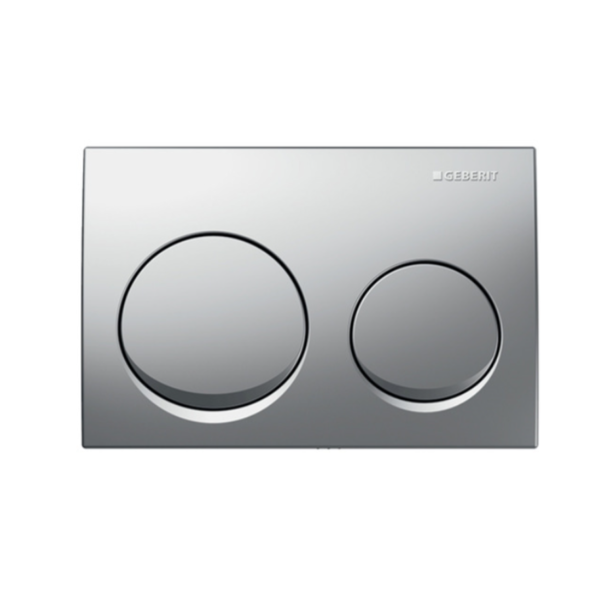Geberit Toilet Button Chrome Plate For Concealed Cistern Alpha20/Alpha20-MC - Image 2