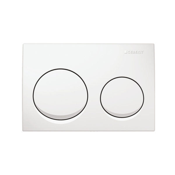 Geberit Toilet Button Chrome Plate For Concealed Cistern Alpha20/Alpha20-MC - Image 3