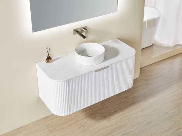 Avalon Wall Hung Vanity 1200mm CA1200W-MW/MB - Image 2