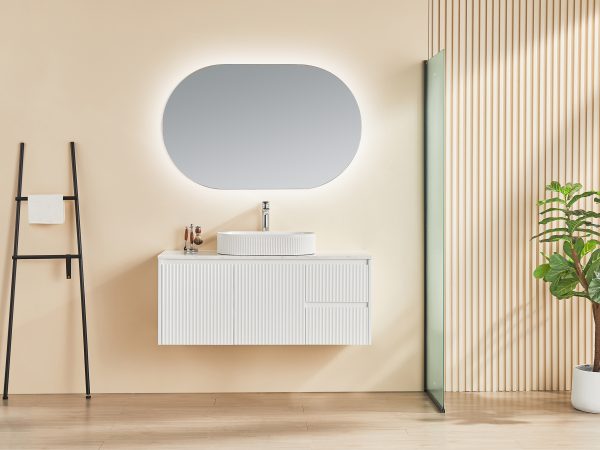 CETO Brindabella Wall Hung PVC Vanity CB124LW/CB124RW-MW/MB - Image 14