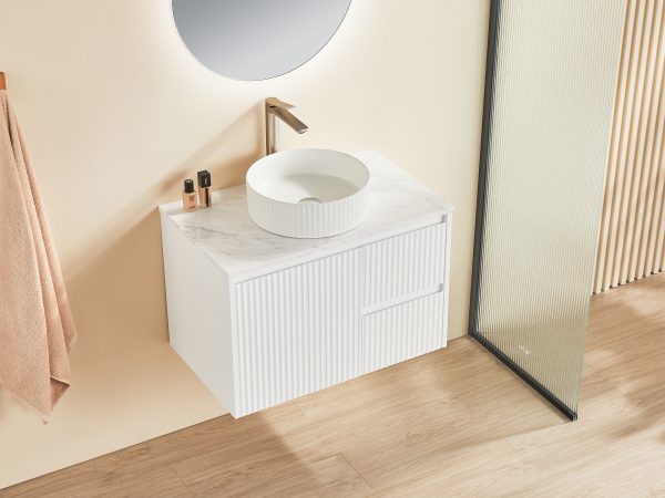 CETO Brindabella Wall Hung PVC Cabinet CB74LW/CB74RW-MW/MB - Image 6