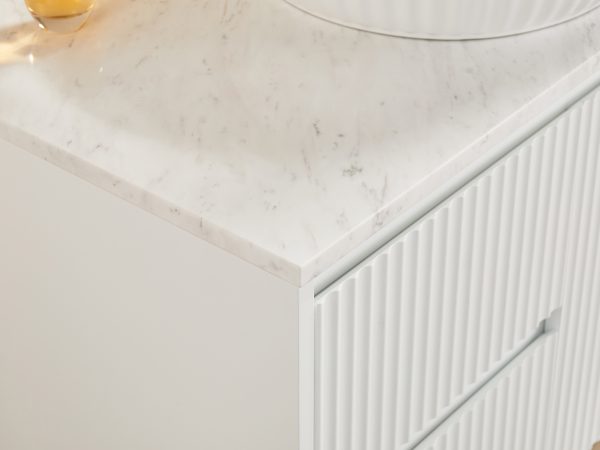 Natural Marble Stone Top - Carrara White Series ACar65CV/75CV/95CV/125CV/155CV/185CV
