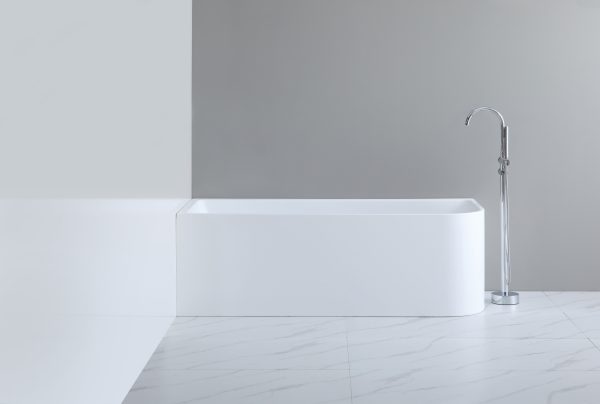 Corner CBT1400L-580 Back to Wall Bathtub