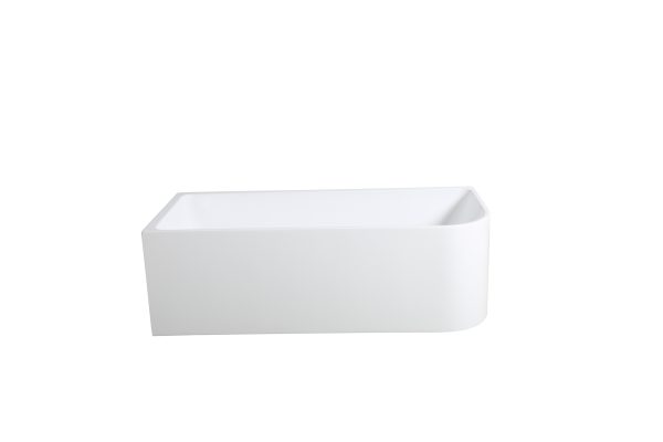 Corner CBT1400L-580 Back to Wall Bathtub - Image 2