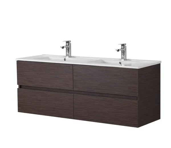 Stella Wall-Hung PVC Vanity OAK1221-WH|WAL1221-WH - Image 2