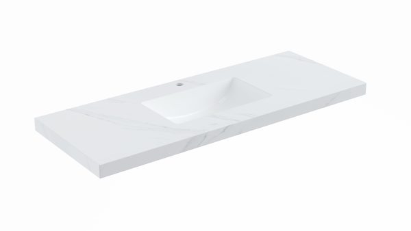 VITO DeLume SINTERED top seamless jointed with ceramic basin 600/750/900/1200/1500mm NDU64/74/94/124/154-TH/NTH - Image 3