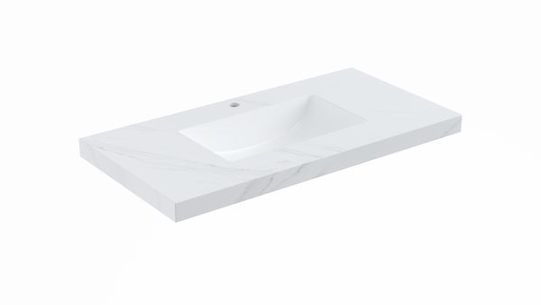 VITO DeLume SINTERED top seamless jointed with ceramic basin 600/750/900/1200/1500mm NDU64/74/94/124/154-TH/NTH - Image 4