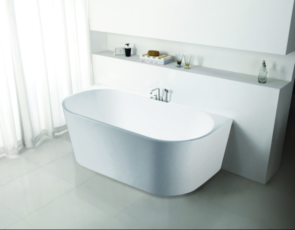 Elivia ELBT1400 Back to Wall Bathtub