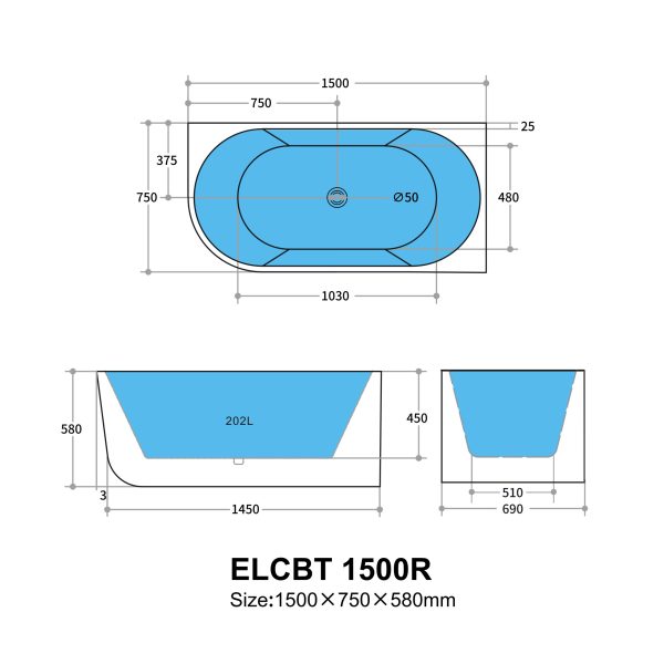 Elivia ELCBT1500R - Image 3