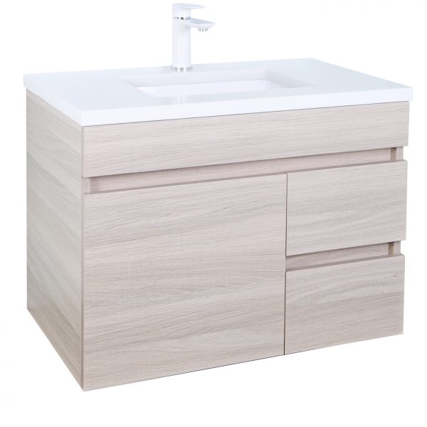 Evie Wall-Hung PVC Vanity EV74LWH/EV74RWH