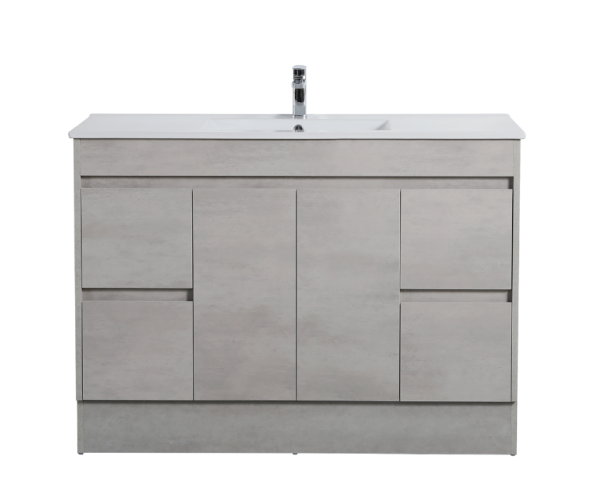 Nova Free-Standing Plywood Vanity with Kickboard NC124KB