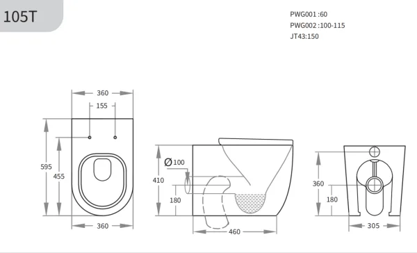 Veda Geberit inwall floor toilet suite (Sigma8/Alpha12+KDK105T) - Image 8