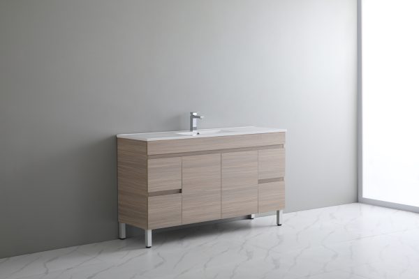 Stella Free-Standing PVC Vanity OAK1550LG - Image 2