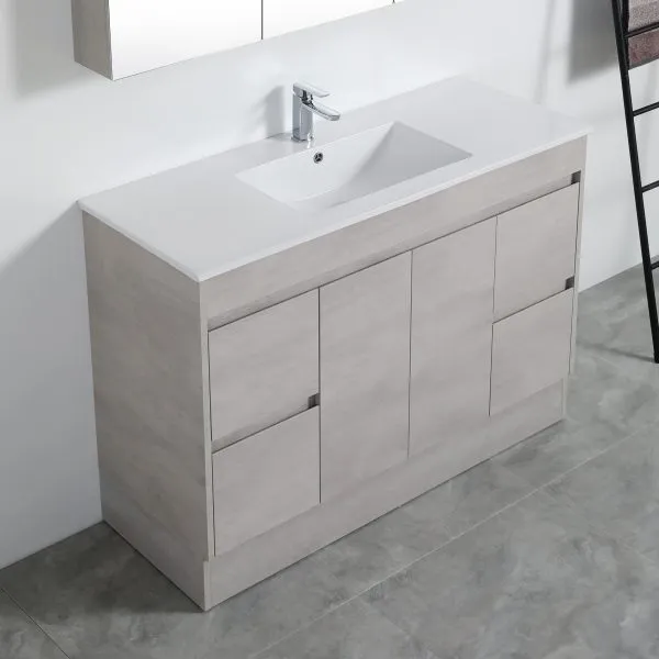 Nova Free-Standing Plywood Vanity with Kickboard NC124KB - Image 3