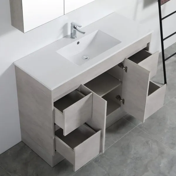 Nova Free-Standing Plywood Vanity with Kickboard NC124KB - Image 4