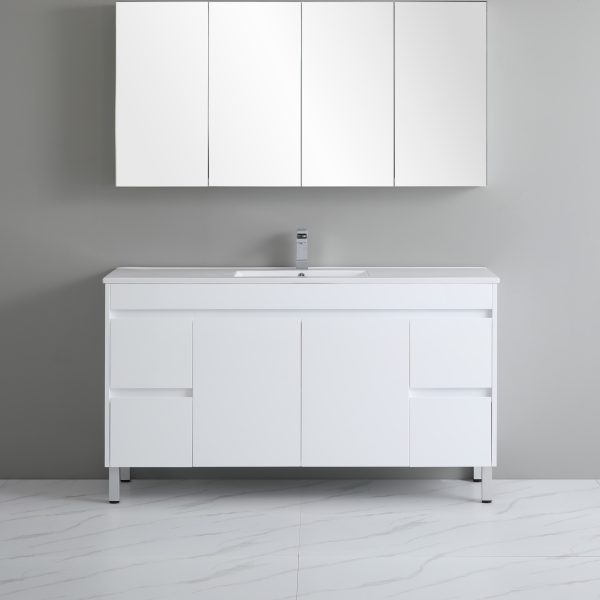 Polar Free-Standing PVC Vanity P154LG