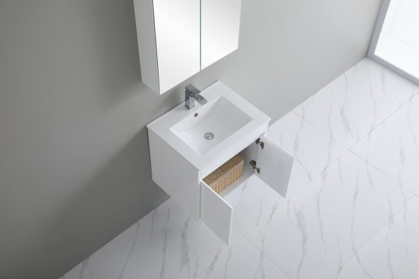 Polar Wall-Hung PVC Vanity P64WH - Image 3