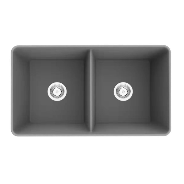 Quartz FARMHOUSE Kitchen Sink 838*482*262mm QZ8348D-MB/MW/MG - Image 3