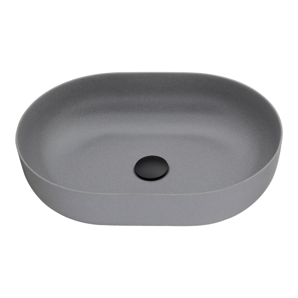 Quartz QZ50836 Above Counter Basin Pop-Up Waste Included(Oval: 508*361*140mm) - Image 2