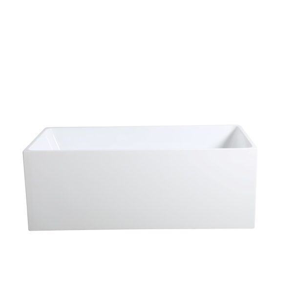 Theo THBT1500 Back to Wall Bathtub - Image 2
