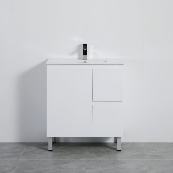 Polar Ensuite Free-Standing PVC Vanity P73RLG - Image 2