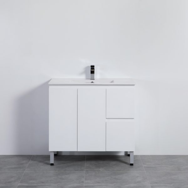 Polar Free-Standing PVC Vanity P93LLG/P93RLG - Image 4