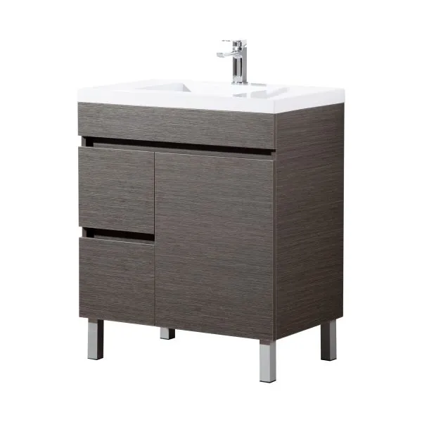 Evie Free-Standing PVC Vanity EV73LL/EV73RL