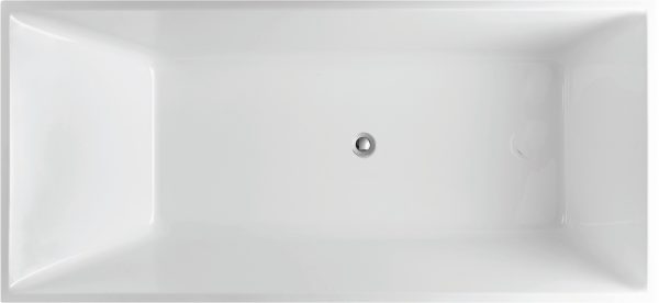 Theo THBT1000 Back to Wall Bathtub - Image 3