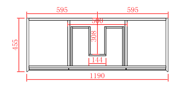 Petra Wall Hung Cabinet PE1200WH - Image 5
