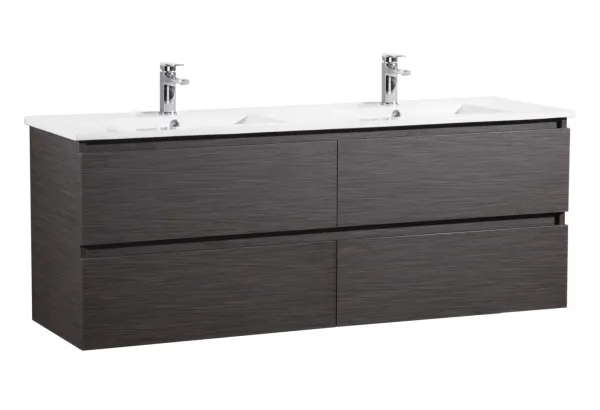 Stella Wall-Hung PVC Vanity OAK1221-WH|WAL1221-WH - Image 6