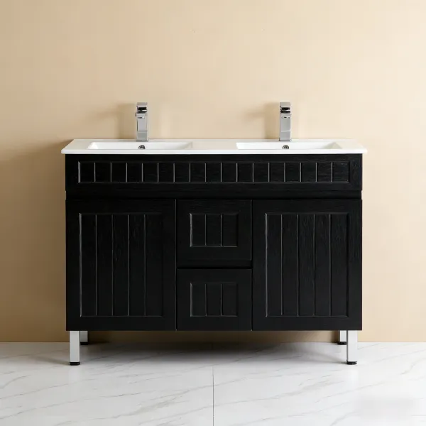 Acacia Wall Hung Vanity AC124DL-MW/MB
