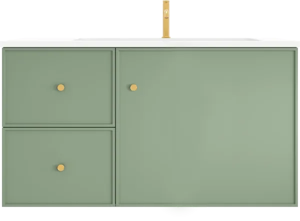 CETO Miami Wall Hung PVC Cabinet HCM94LW/HCM94RW-MB/MW/OG
