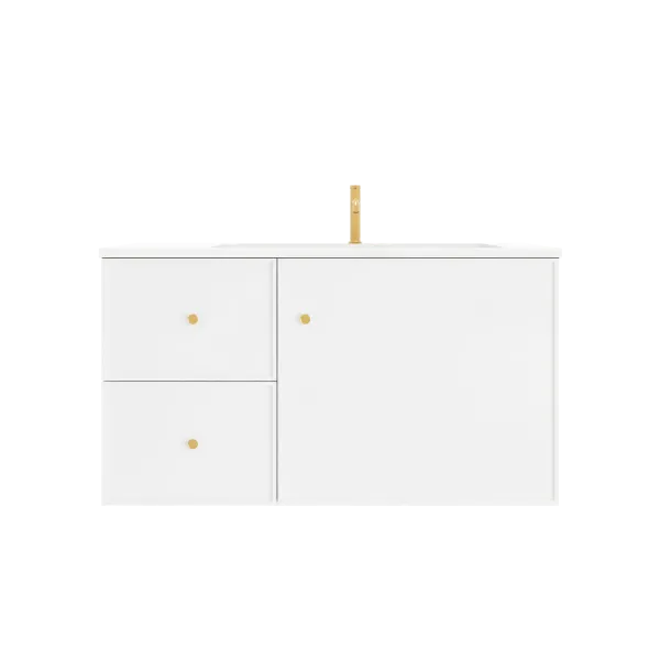 CETO Miami Wall Hung PVC Cabinet HCM94LW/HCM94RW-MB/MW/OG - Image 3
