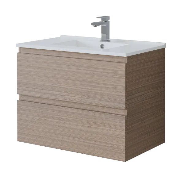 Stella Wall-Hung PVC Vanity OAK750-WH/WAL750-WH