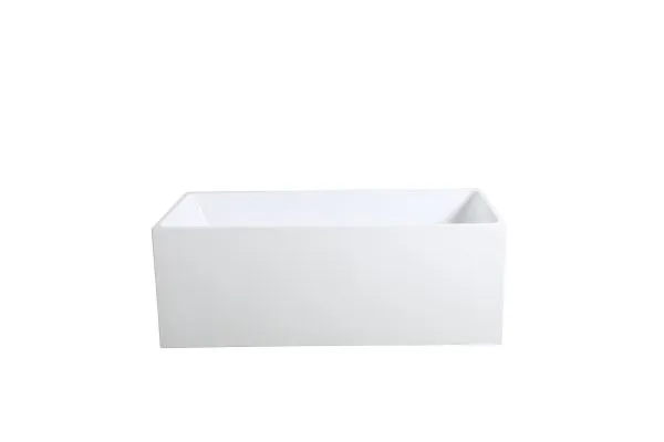 Theo THBT1200 Back to Wall Bathtub - Image 2