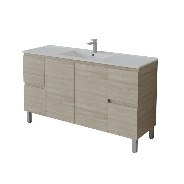 Nordic Free-Standing PVC Vanity N154LG - Image 3