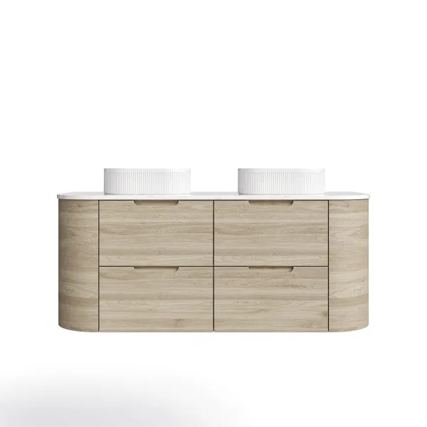 VITO CALVO Wall-Hung Curved Vanity CAL1220W-CO